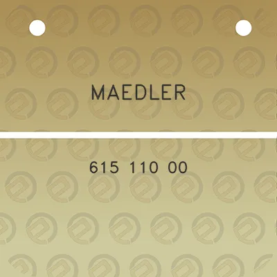 maedler-615-110-00