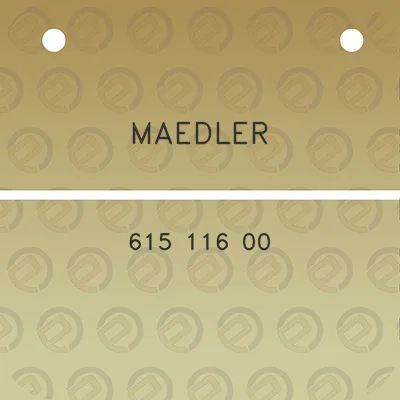 maedler-615-116-00