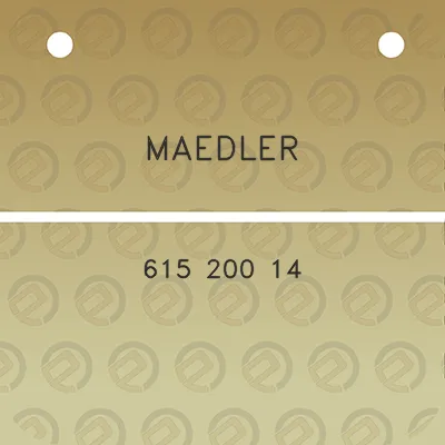 maedler-615-200-14