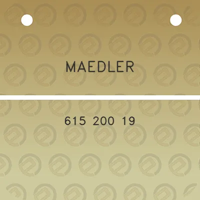 maedler-615-200-19