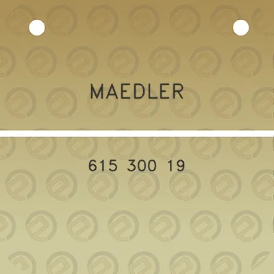 maedler-615-300-19