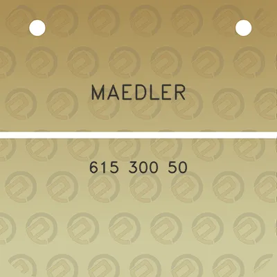 maedler-615-300-50