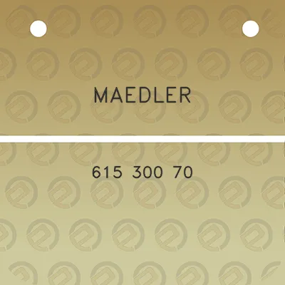 maedler-615-300-70