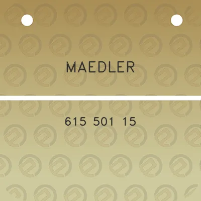 maedler-615-501-15