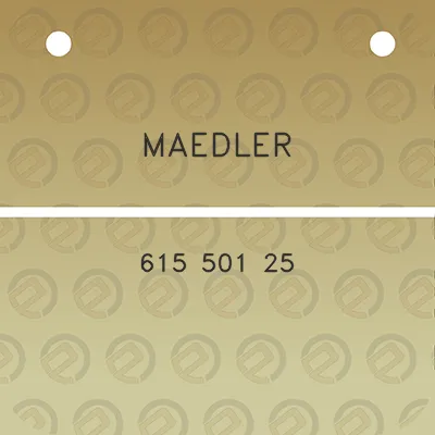 maedler-615-501-25