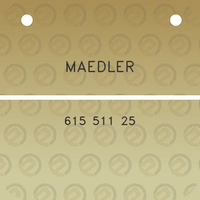 maedler-615-511-25