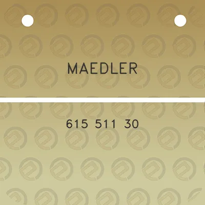 maedler-615-511-30