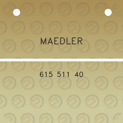 maedler-615-511-40