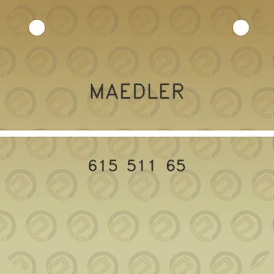 maedler-615-511-65