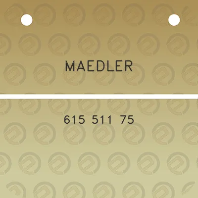 maedler-615-511-75