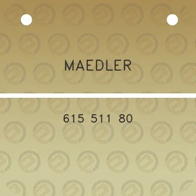 maedler-615-511-80