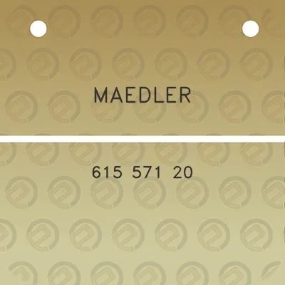 maedler-615-571-20