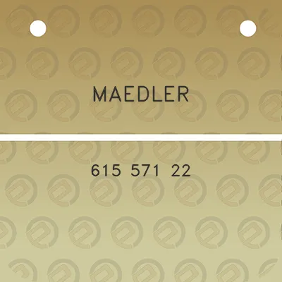 maedler-615-571-22