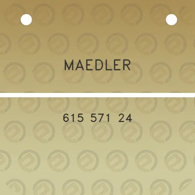 maedler-615-571-24