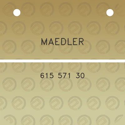 maedler-615-571-30