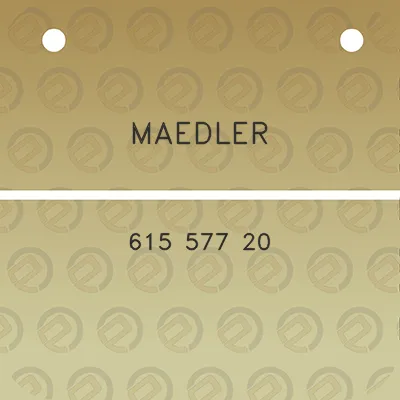 maedler-615-577-20