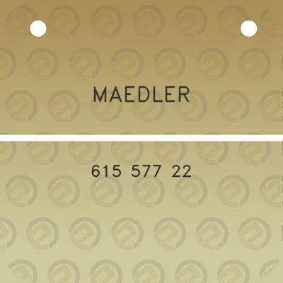 maedler-615-577-22