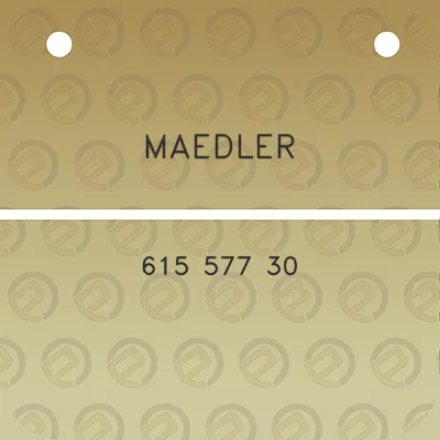 maedler-615-577-30