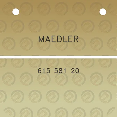 maedler-615-581-20