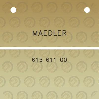 maedler-615-611-00