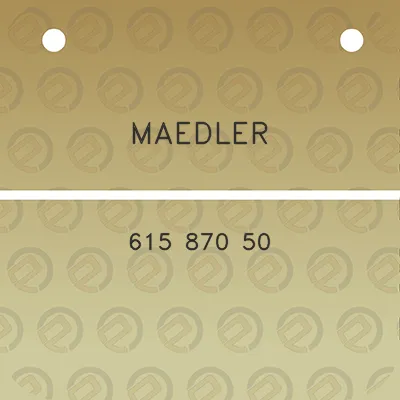 maedler-615-870-50