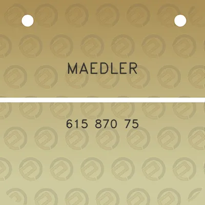 maedler-615-870-75