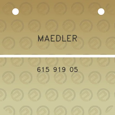 maedler-615-919-05