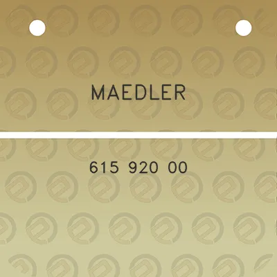 maedler-615-920-00
