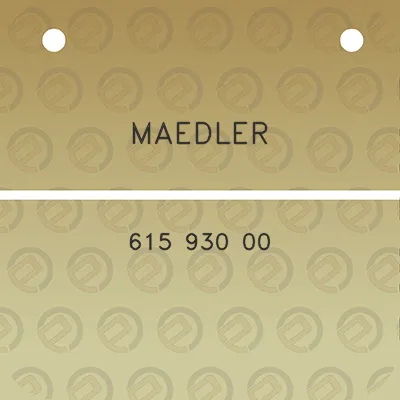 maedler-615-930-00