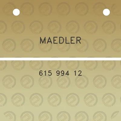 maedler-615-994-12