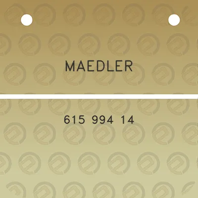 maedler-615-994-14