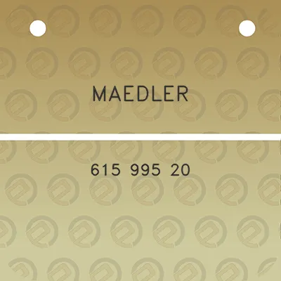 maedler-615-995-20