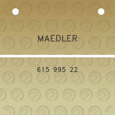 maedler-615-995-22