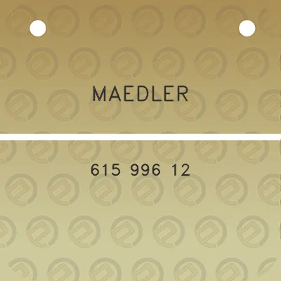 maedler-615-996-12