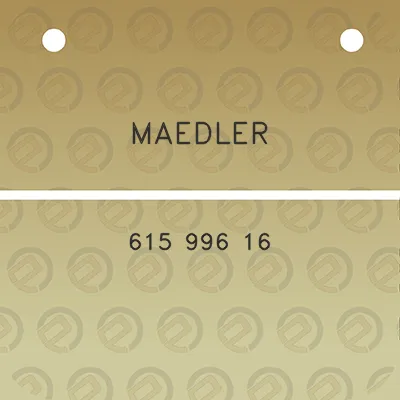 maedler-615-996-16