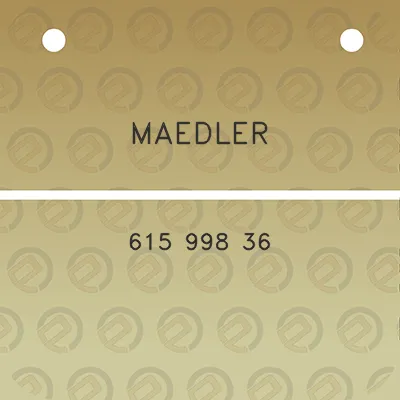 maedler-615-998-36