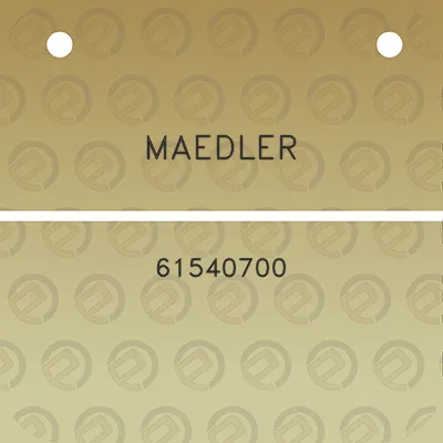 maedler-61540700