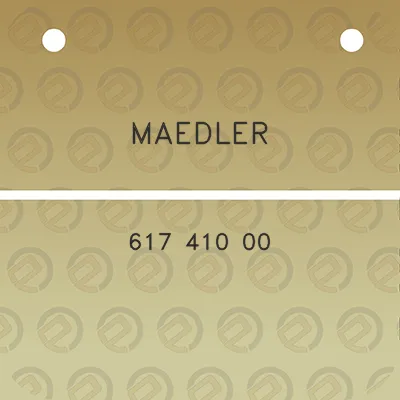 maedler-617-410-00