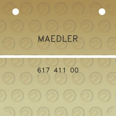 maedler-617-411-00