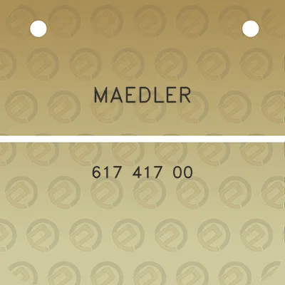 maedler-617-417-00