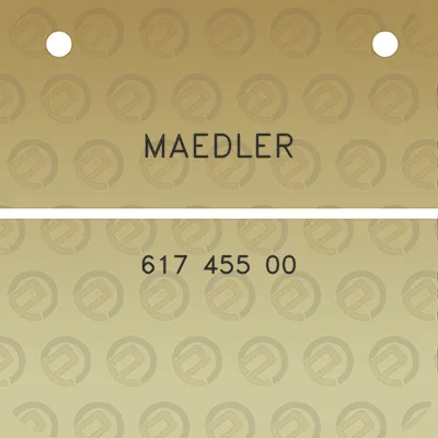 maedler-617-455-00