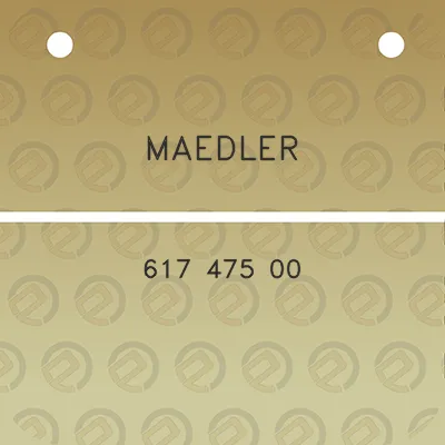 maedler-617-475-00