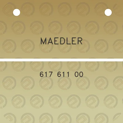 maedler-617-611-00