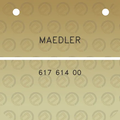 maedler-617-614-00