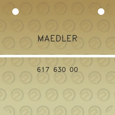 maedler-617-630-00