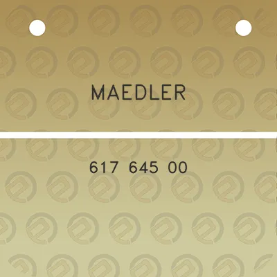 maedler-617-645-00