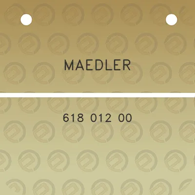 maedler-618-012-00