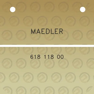 maedler-618-118-00