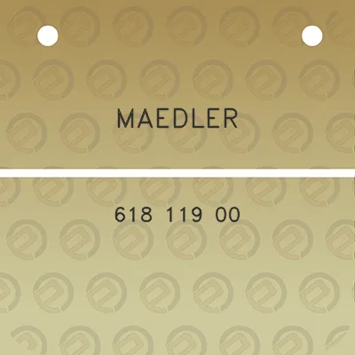 maedler-618-119-00