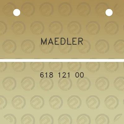 maedler-618-121-00